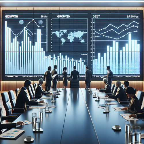 An image illustrating El impacto de la deuda pública en el crecimiento económico