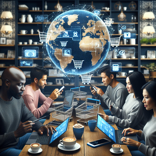 An image illustrating El impacto del comercio electrónico en el consumo