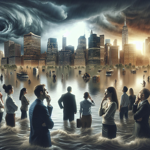 An image illustrating La economía del cambio climático - el costo de no hacer nada