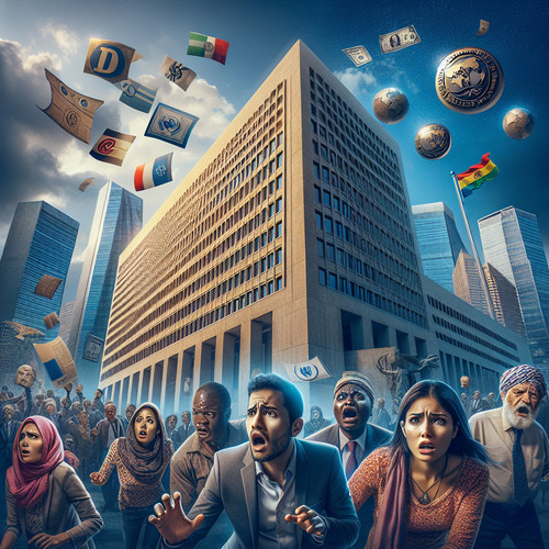 An image illustrating El rol del Fondo Monetario Internacional en las crisis financieras