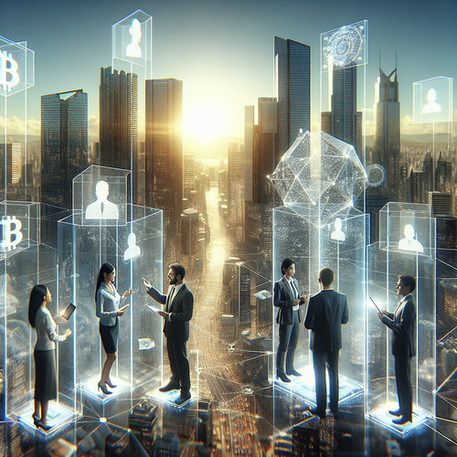 An image illustrating El impacto del 'blockchain' en la economía del futuro - más allá de las criptomonedas