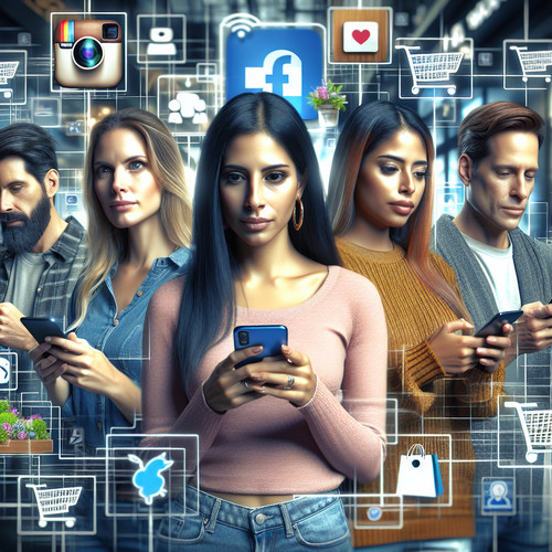 An image illustrating El impacto de los influencers en la economía del consumo