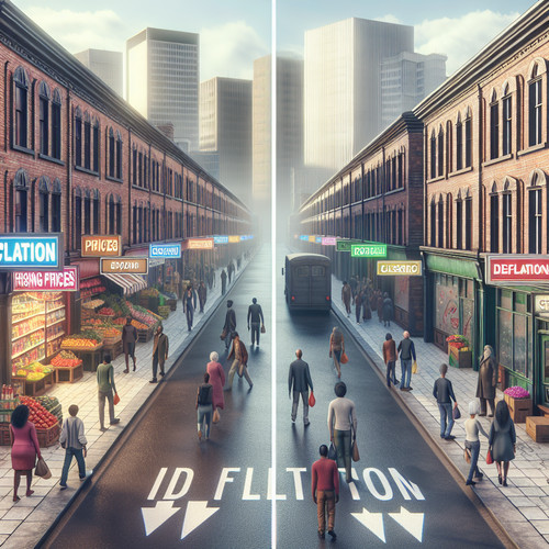 An image illustrating Por qué la deflación es un problema tan grave como la inflación