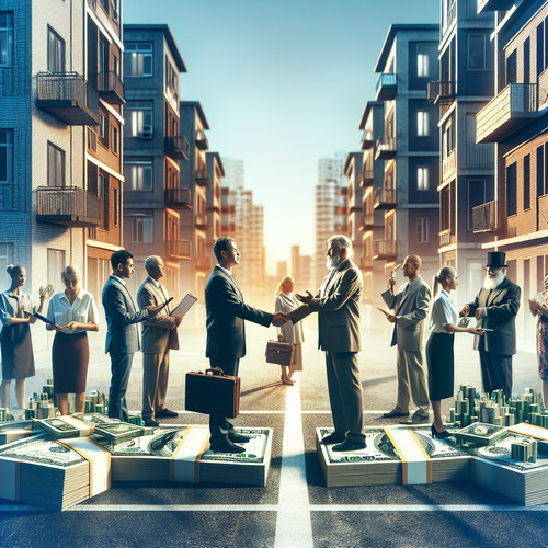 Concepto de el rol del gobierno en la redistribución de la riqueza