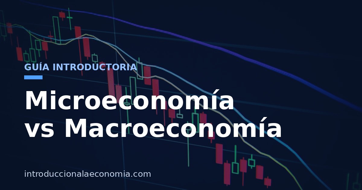 Microeconomía vs macroeconomía: dos lentes para mirar la economía