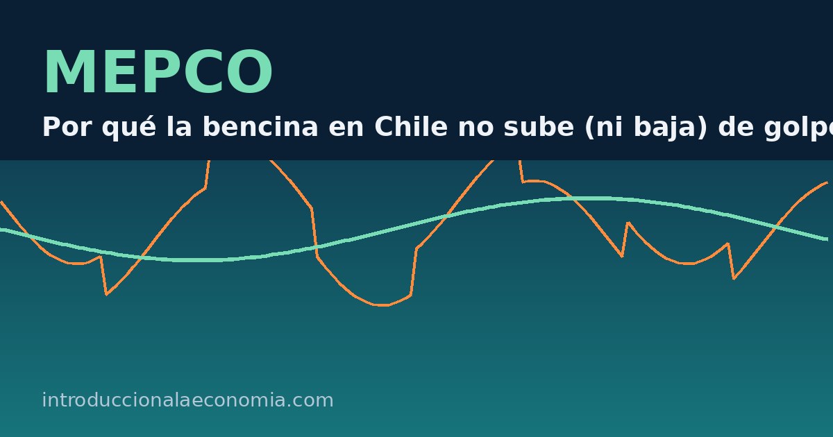 MEPCO: mecanismo de estabilización de precios de los combustibles en Chile